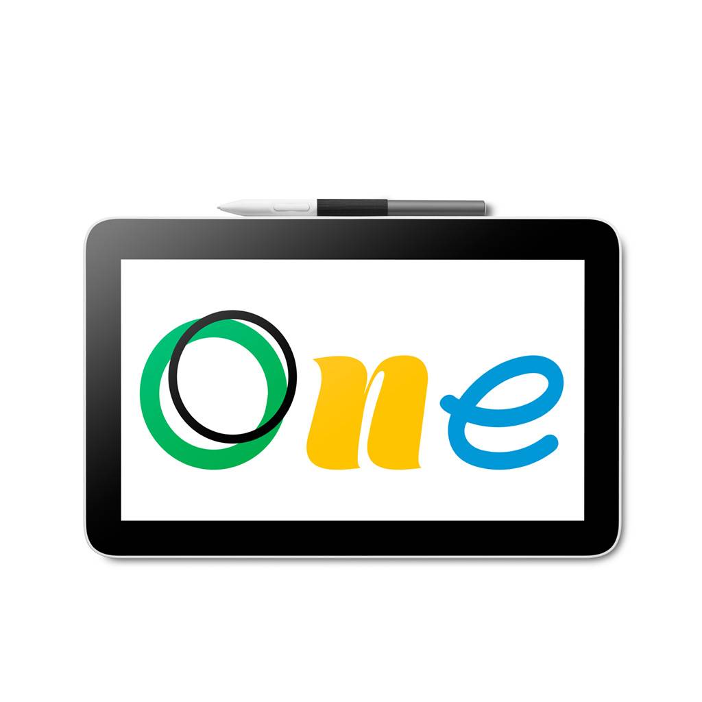 Wacom One 12 Grafiktablet, Kabelgebunden, USB-C 11,6-Zoll-Bildschirm, incl. Wacom One Pen