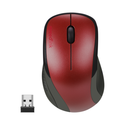 Thumbnail - Speedlink KAPPA Maus - kabellos, rot -