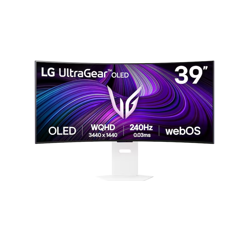 LG 39GX90SA-W.AEU OLED Gaming - 240Hz, 0,03ms GtG PD-Out 65W, 1x RJ-45,