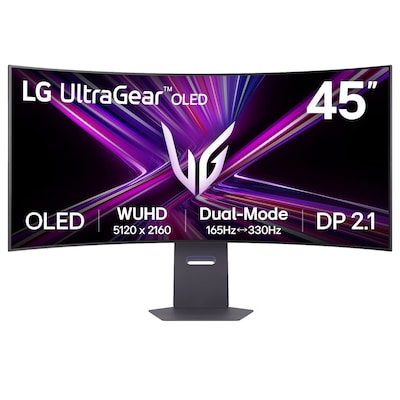 LG 45GX950A-B Computerbildschirm 114,3 cm (45") 5120 x 2160 Pixel WUHD OLED Schwarz
