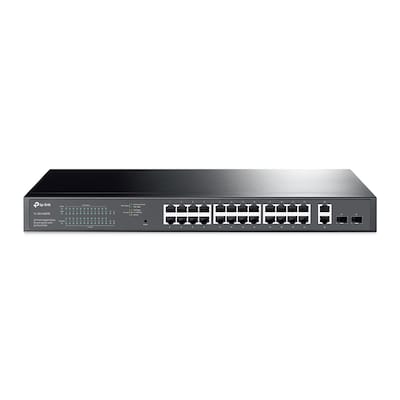 TP-Link TL-SG1428PE Easy Smart Switch 28-Port, Smart Managed, 26x Gigabit RJ45, 2x Gigabit SFP, 24x PoE+, 250W