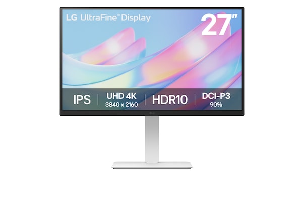LG UltraFine 27US550- Monitor - 4K UHD Monitor, IPS Pane B-Ware Höhenverstellbar 150mm, Pivot, Drehbar