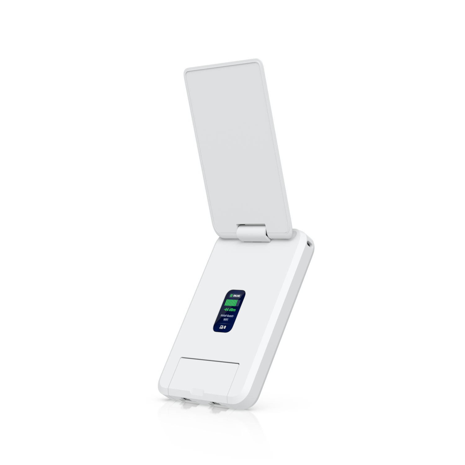 Ubiquiti UniFi Travel Router Long-Range WiFi 5 (WLAN AC1200), 2x 1G LAN Ports, Sicherer VPN-Client, ausklappbare Antenne