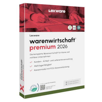Lexware warenwirtschaft premium 2026 Jahresversion (365-Tage)