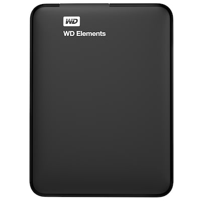 WD Elements Portable 1.5TB Schwarz - externe Festplatte, USB 3.0 Micro-B