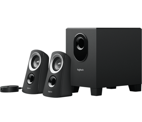 Logitech Z313 2.1 Lautsprechersystem mit Subwoofer, Voller, ausgewogener Sound